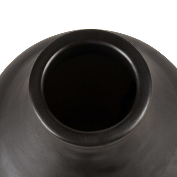 Faye Vase - Small Black